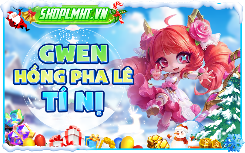 Gwen Hồng Pha Lê Tí Nị - RẤT HOT 