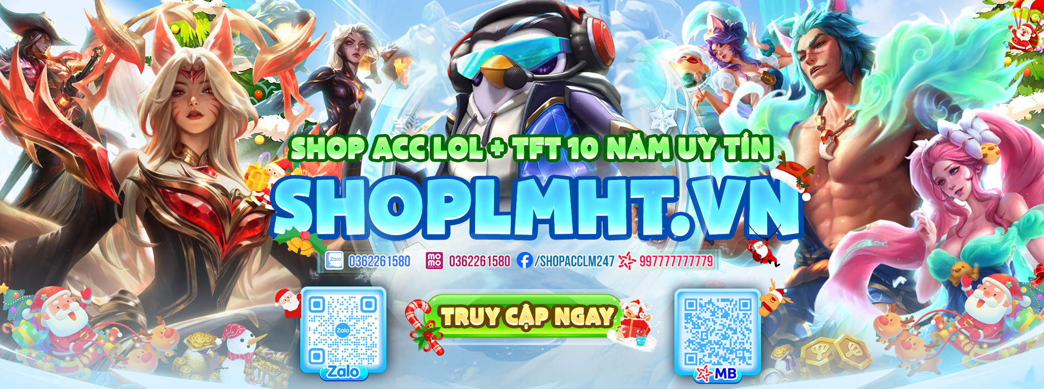 Shop LMHT - Mua Bán ACC LOL, Liên Minh, TFT & DTCL Uy Tín